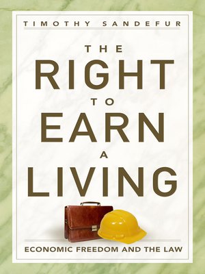 cover image of The Right to Earn a Living